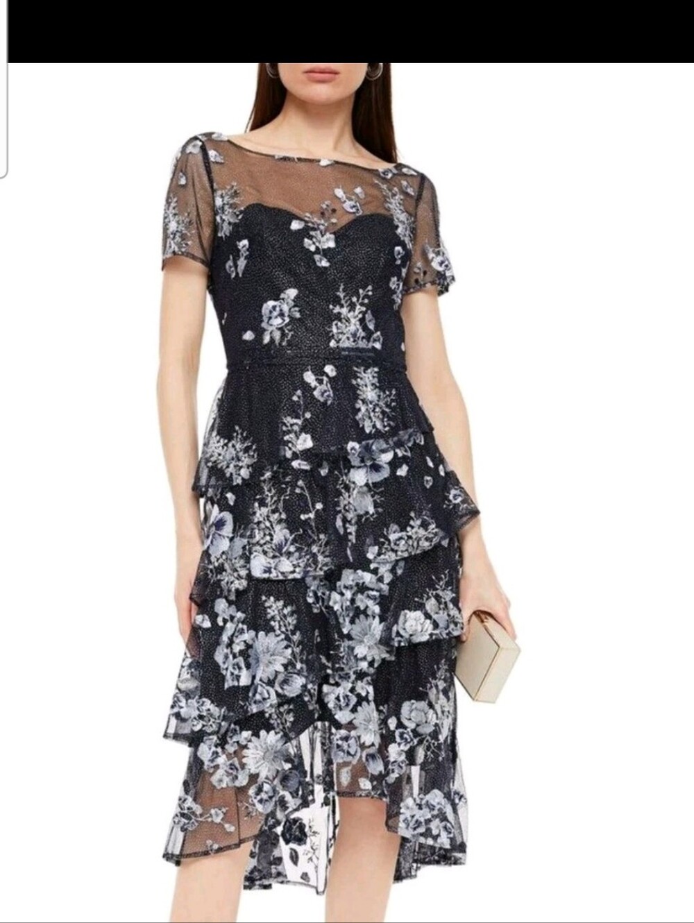 MARCHESA NOTTE DRESS SIZE 12